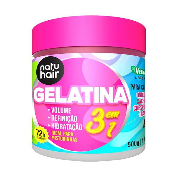 GELATINA NATUHAIR 500G 3X1