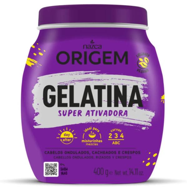 GELATINA ORIGEM 400G SUPER ATIVADORA