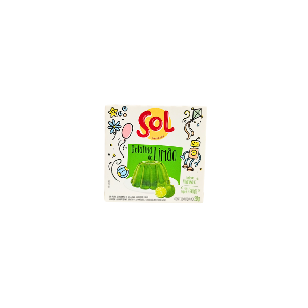 PO P/GELATINA SOL LIMAO 20G