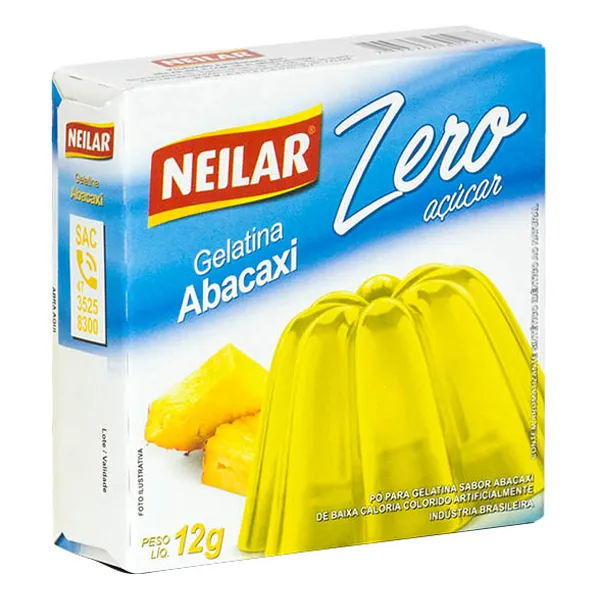 GELATINA NEILAR ZERO ABAC 12GR