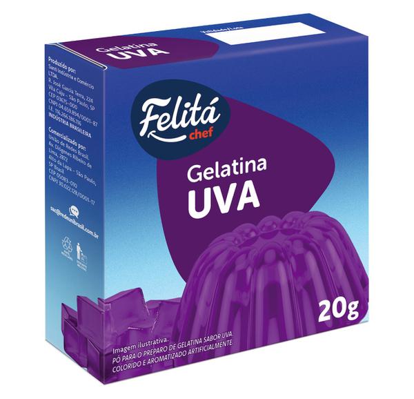 GELATINA FELITA 20G UVA