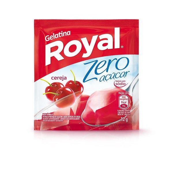 GELATINA PO ZERO ROYAL ENV 12g CEREJA