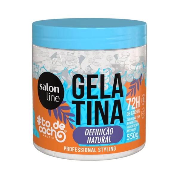 GELATINA SALON LINE DEFINIÇÃO NATURAL 550G