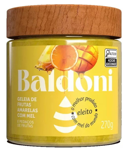 GELEIA DAMASCO BALDONI 270g