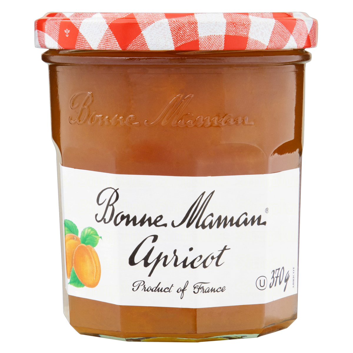 GELEIA BONNE MAMAN DAMASCO 370G