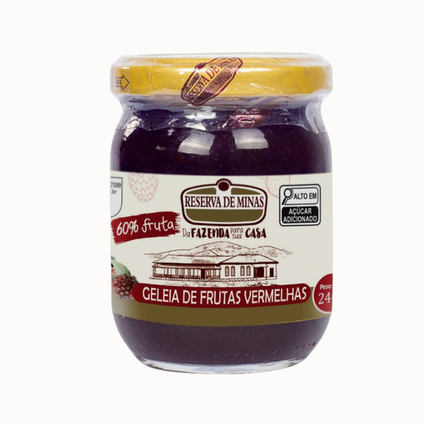 GELEIA RESERVA DE MINAS 240G FRUTAS VERM