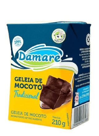GELEIA DE MOCOTÓ DAMARE TP 210G TRADICIONAL