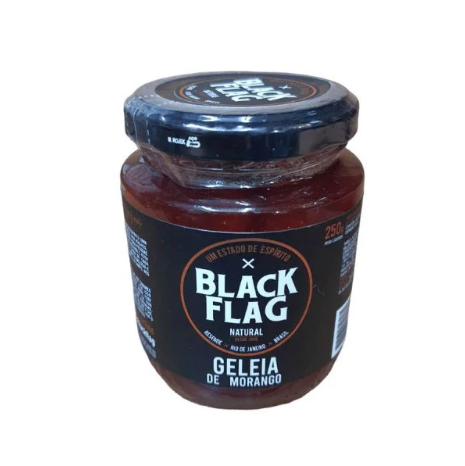 GELEIA BLACK FLAG DE MORANGO 250G