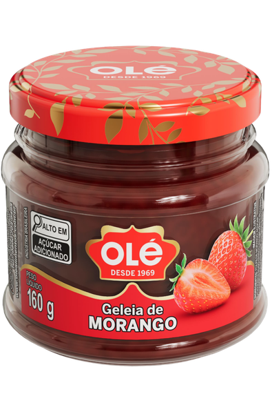 GELEIA OLE 160G MORANGO