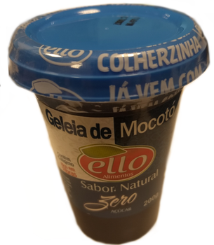 GELEIA DE MOCOTO ELLO NATURAL ZERO CP 20