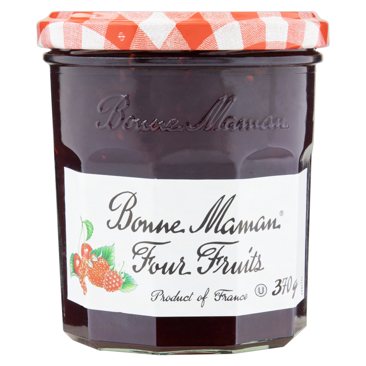EP GELEIA BONNE MAMAN FRUTAS VERMELHAS 370G