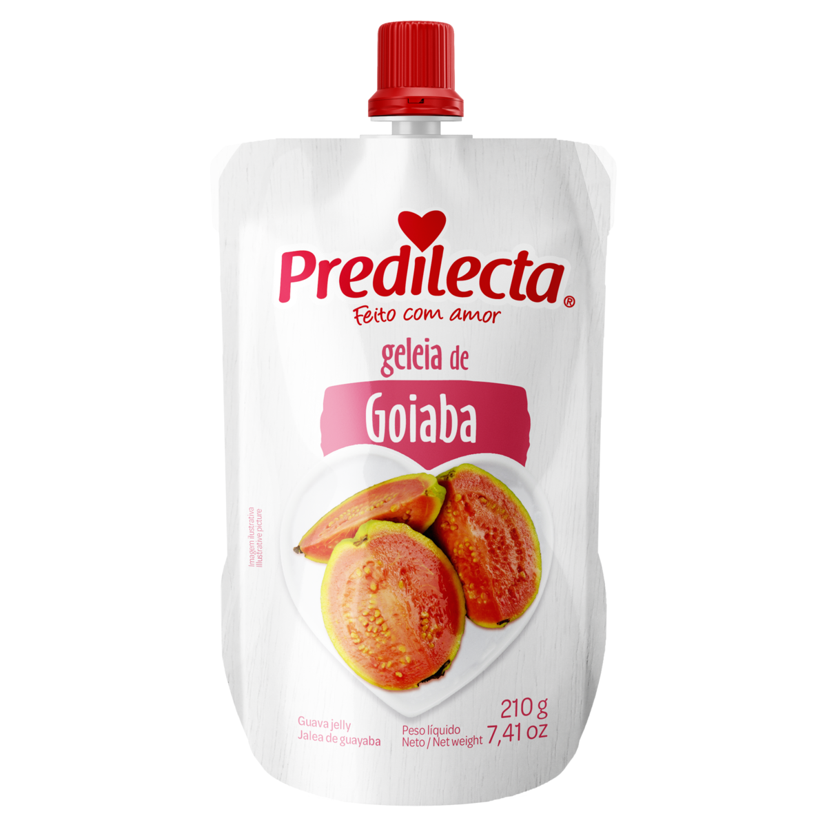 GELEIA DE FRUTA PREDILECTA SCH 210G GOIABADA