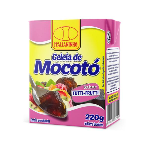 GELEIA MOCOTO ITALIANINHO SABORES TP 220g TUTTI FRUTTI