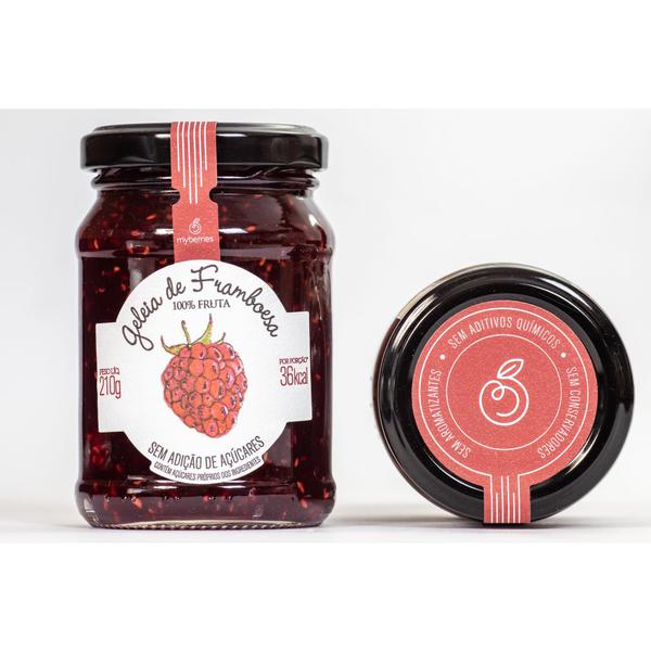GELEIA FRAMBOESA MYBERRIES 210GR