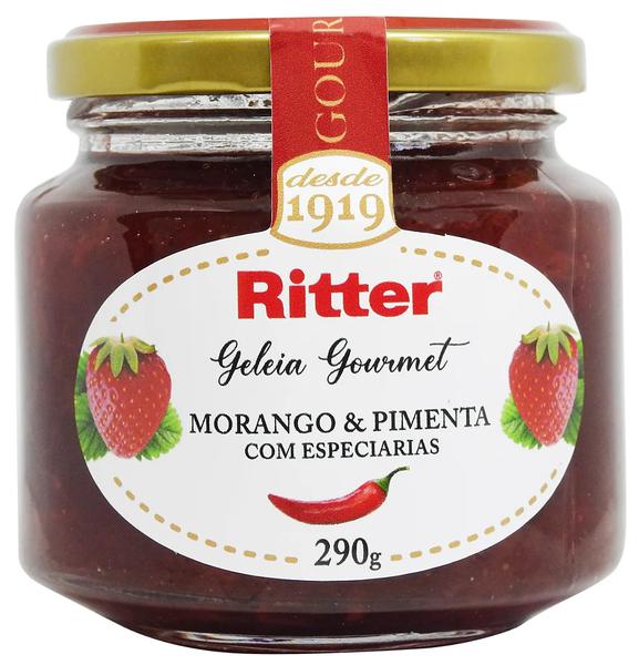 GELEIA RITTER GOURMET MORANGO CPIMENTA 2