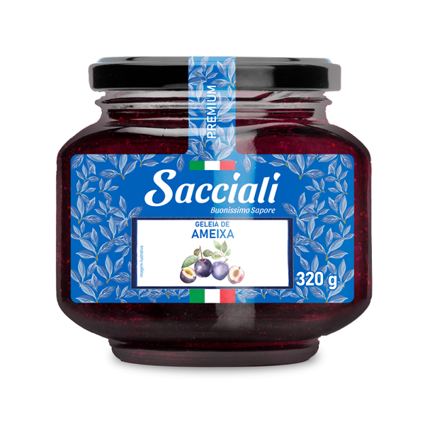 GELEIA SACCIALI PREMIUM AMEIXA 320G VDR