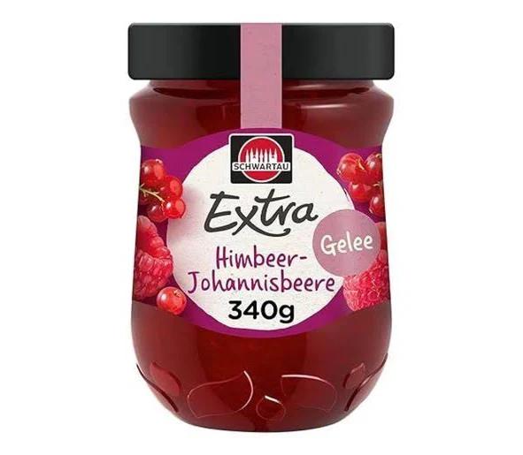 GELEIA SCHWARTAU EXTRA VD 340G GROSELHA VERMELHA