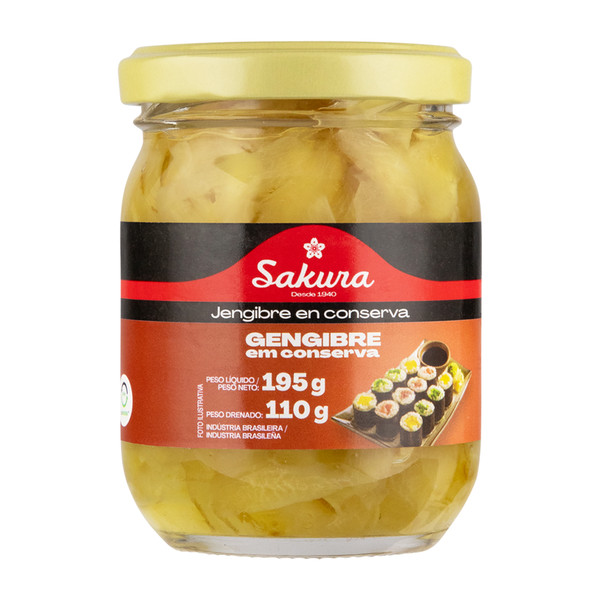 Gengibre Em Cons Sakura 110g