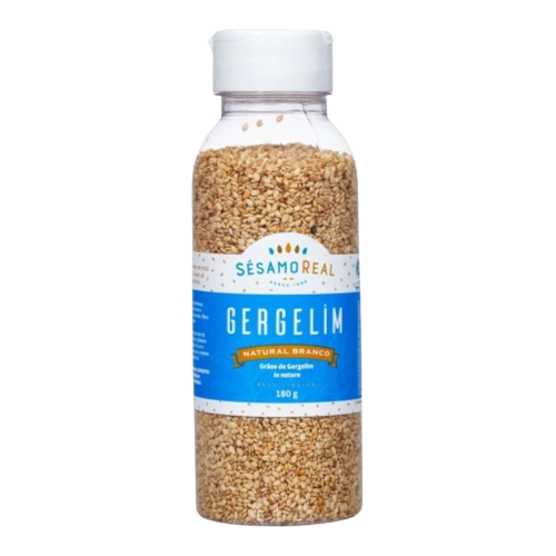 GERGELIM SESAMO REAL BRANCO 180G