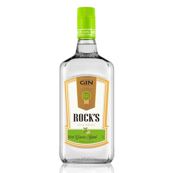 GIN ROCKS GREEN APPLE 1L