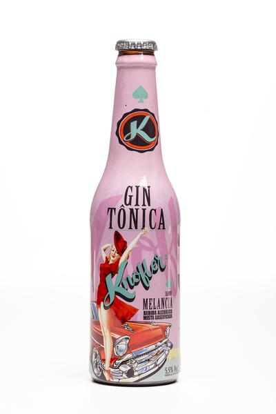 BEBIDA KNOFLER GIN E TONICA MELANCIA LN 330ML