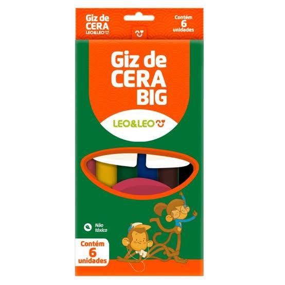 GIZ DE CERA LEONORA 6CORES FINO 4505