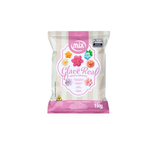 PREPARO GLACE REAL MIX 1KG DUAS RODAS