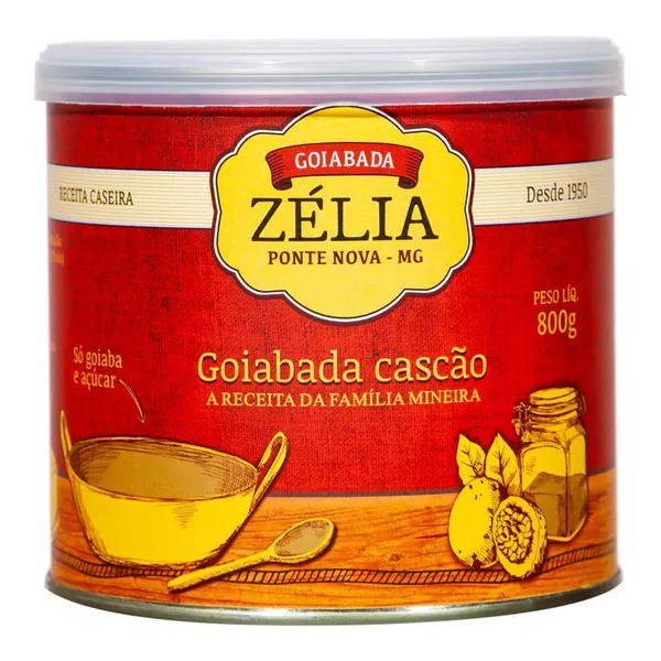 GOIABADA CASCÃO ZELIA 800G LATA
