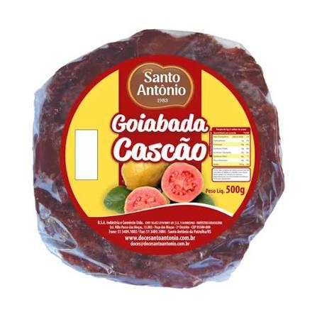 GOIABADA STO ANTONIO CASCAO 500G 
