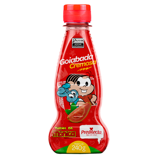 Goiabada Predilecta Crem.Turma Monica 240g Bisn