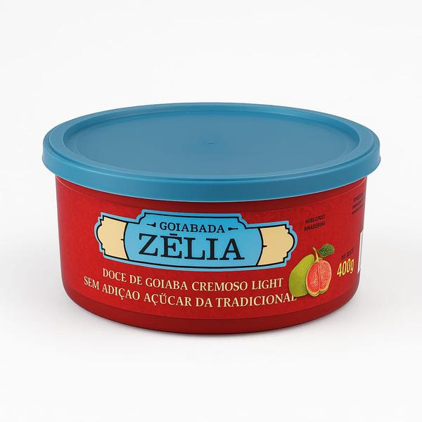 GOIABADA CREMOSA ZELIA LIGHT LT 400GR