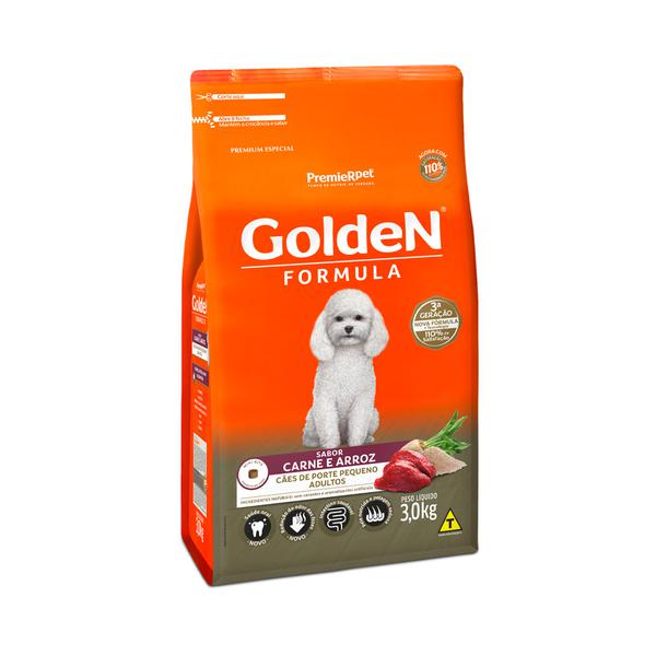 GOLDEN SENIOR MINI BITS CARNE 3KG