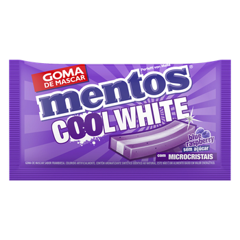 GOMA DE MASCAR MENTOS COOL WHITE BLUE RA