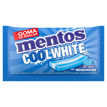 GOMA DE MASCAR MENTOS COOL WHITE FRESH M