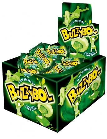 CHICLETE  BUZZYBOL HORTELA 40UN