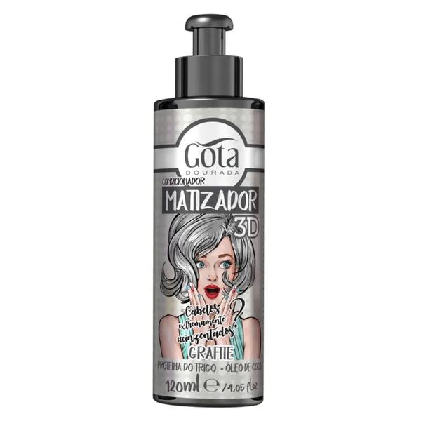 COND GOTA DOURADA MATIZ 3D 120ML GRAFITE
