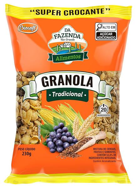 GRANOLA BIOSOFT ZERO 230G MALTADA