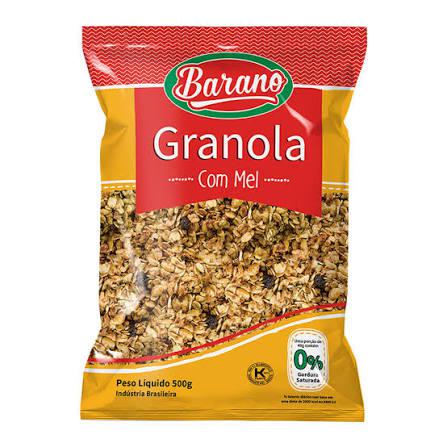 GRANOLA BARANO BELLA FIBRA 500g MEL