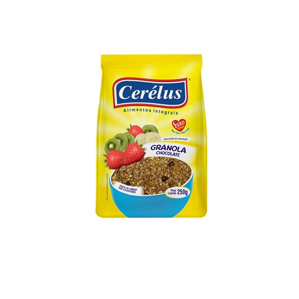 GRANOLA DE CHOCOLATE CERELUS 250G