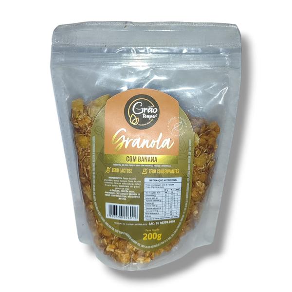 GRANOLA GRAO TEMPER SCH 250G C/ BANANA