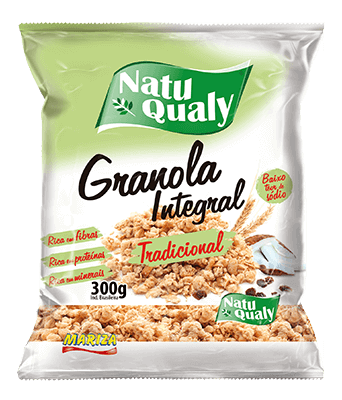 GRANOLA INTEGRAL NATUQUALY 300G