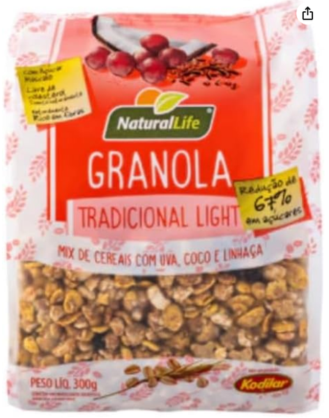 GRANOLA NATURAL LIFE TRADICIONAL ZERO 12