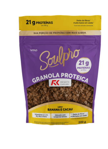 GRANOLA PROTEICA SOULPRO 200G TRADICIONA