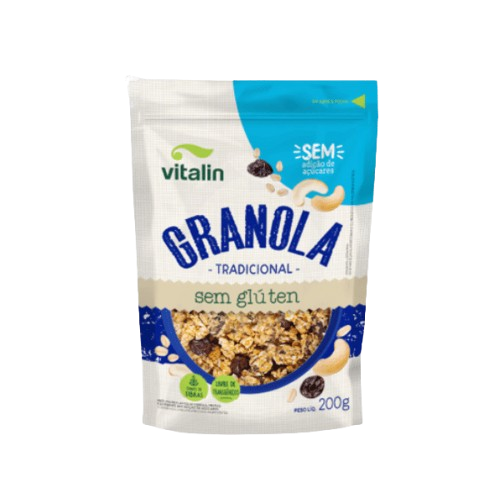 GRANOLA VITALIN S/ACUCAR 200G TRADICIONA
