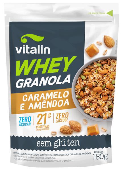 GRANOLA WHEY VITALIN ZERO 180G CARAMELO