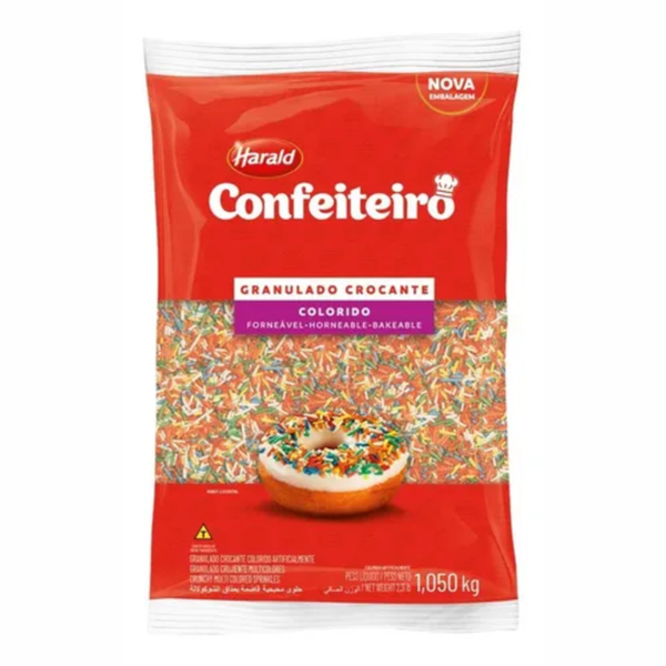 GRANULADO CROC. COLORIDO HARALD 1KG