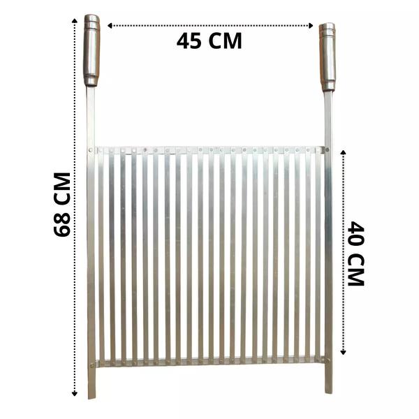 ESPETO CHURRASCO GLOBO 55CM SIMPLES