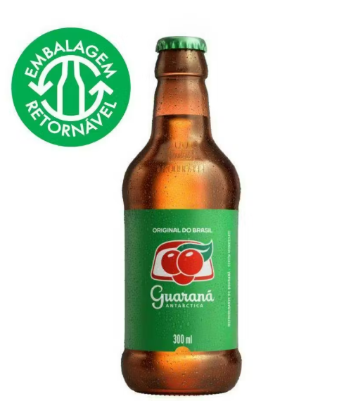 REFRI ANTARCTICA VD 300ML GUARANA R