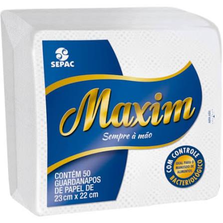 GUARDANAPO 22,3X22,3CM 50UN MAXIM ESPECIALE