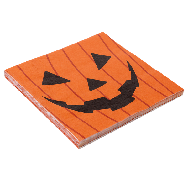 GUARDANAPO MONSTROS HALLOWEEN SILVER PLASTIC